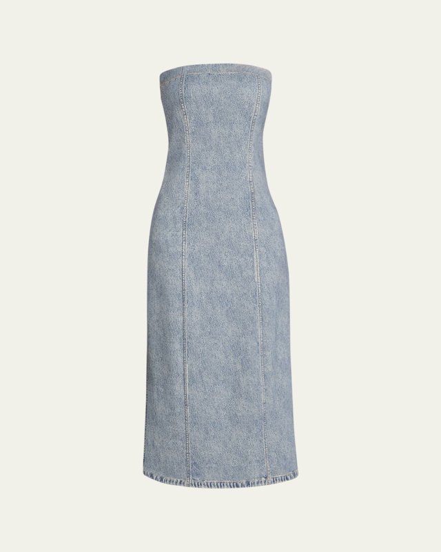 Jasmine Strapless Miramar Ponte Dress